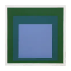 RAFFLE ITEM! - Homage to The Square Color Serigraph by Josef Albers, 1965