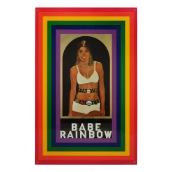 Babe Rainbow by Sir Peter Blake Screeprint on Tin, 1968