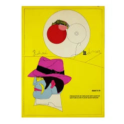 Richard Lindner at Walker Art Center Exhibition Poster, 1967