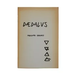 "Daedalus" Staplebound Poetry Book by Radcliffe Squires, 1968