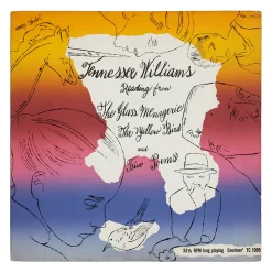 "Reading From The Glass Menagerie, The Yellow Bird And Five Poems" by Tennessee Williams - LP, 1960